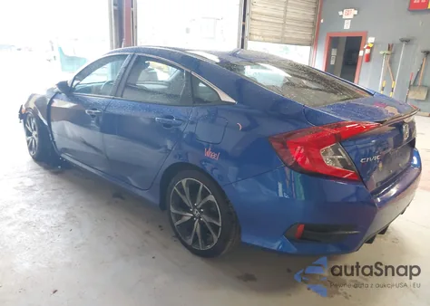 2021 Honda Civic Sport z USA, uszkodzony, nr VIN 2HGFC2F88MH504924